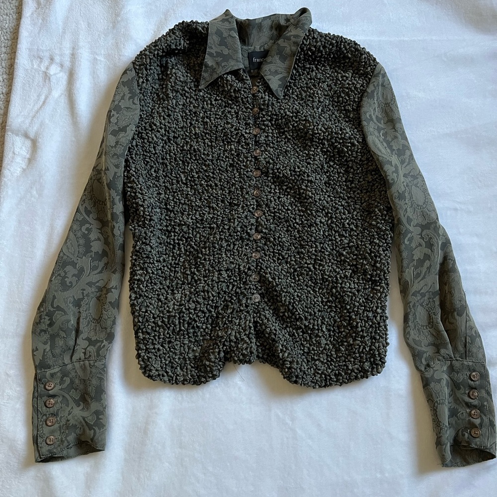 Francess & Rita top. Women beautiful green Never been worn.